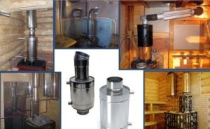 What types of heat exchangers are there for a bath?