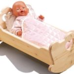 DIY crib for a doll.