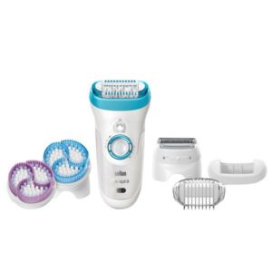 Many epilator attachments.