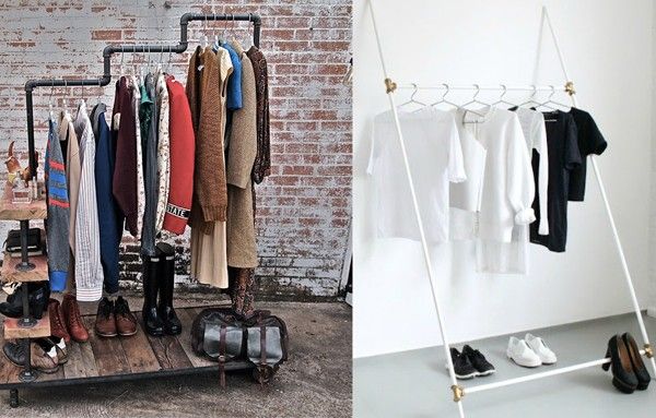 DIY floor hanger options.