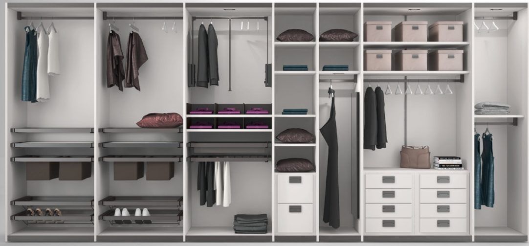 Filling the closet in the hallway