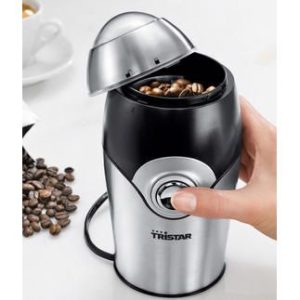 Knife coffee grinder.