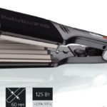 Corrugated curling iron.