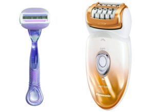 Advantages of an epilator compared to a regular razor.