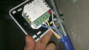 Connection to the boiler