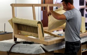 Creating a folding sofa