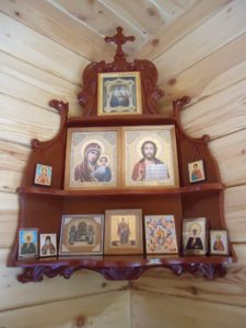 DIY icon shelf