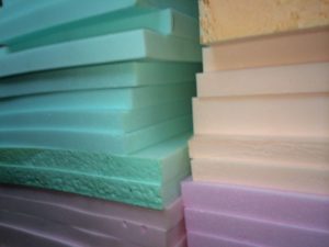 Furniture foam rubber varieties