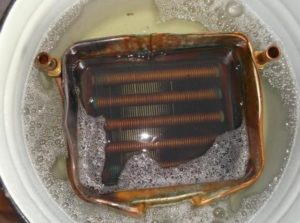 Do-it-yourself washing of the heat exchanger