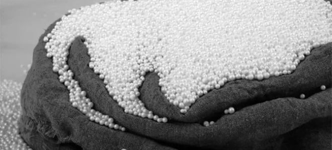 Filling for ottoman bag