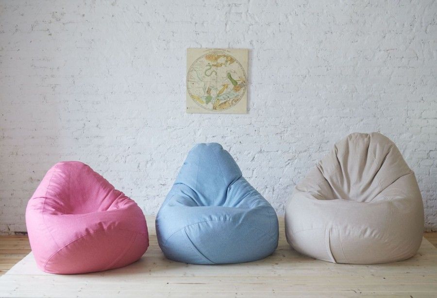 Three bean bags