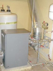 Fuel consumption of a diesel boiler per day