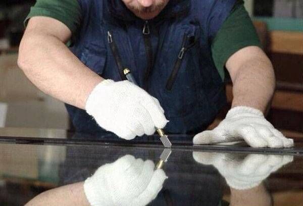 Cut the mirror yourself