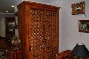 Antique wardrobe.