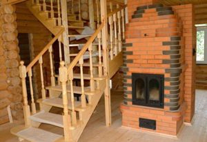 Brick stove for home