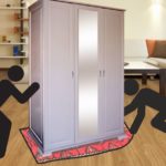 Ways to move a heavy cabinet.