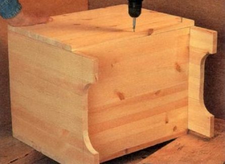 DIY toy chest