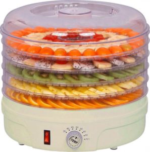 Dryer for fruits and vegetables