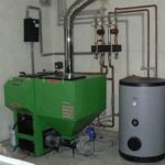 Installation of a pellet boiler
