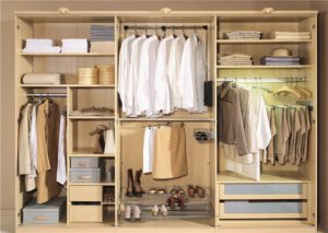 Internal filling of the wardrobe