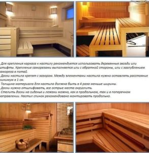 Secure the flooring of the bath shelf.