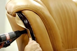 Replacing foam rubber in a sofa