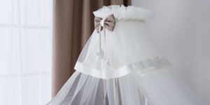 tulle canopy for crib
