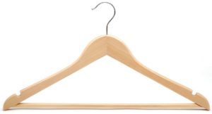 regular wooden hanger