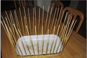 Make an oval shaped bread box