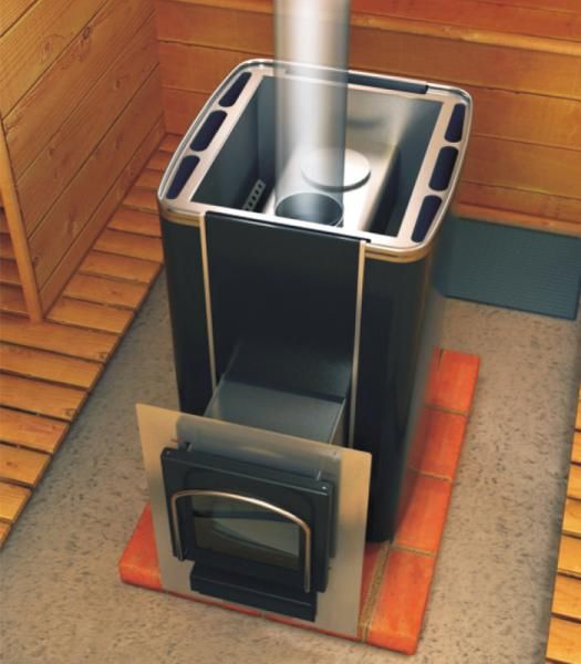 gas stove for sauna