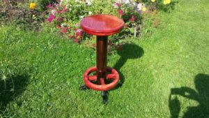 making a bar stool