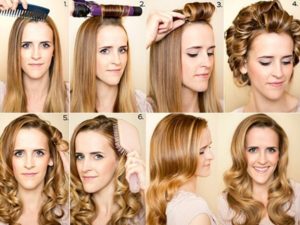 How to curl your own hair with a curling iron