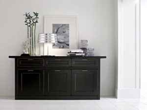 Chest of drawers in the interior