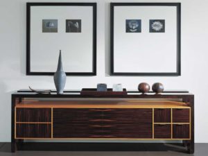 Chest of drawers in the interior