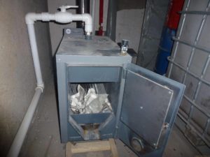 wood boiler