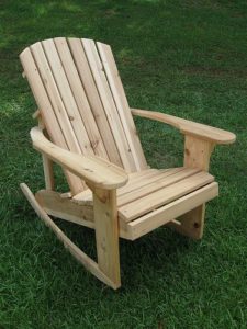 DIY wooden chair