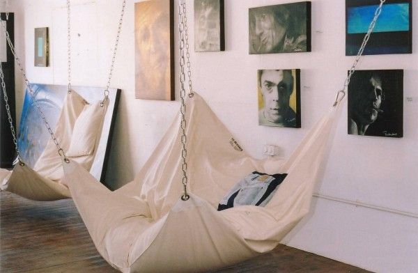 Hanging bag chair