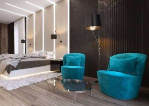 armchairs in bedrooms and children's rooms