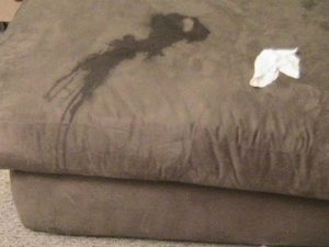 how to quickly dry a sofa from water