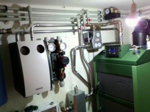 installation of pellet boilers