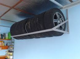 hanging shelf for wheels