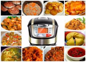 Basic modes for using a multicooker