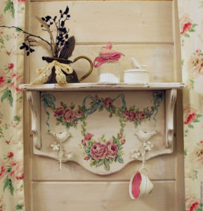 shelf in Provence style