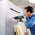 process of working with drywall