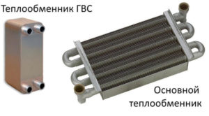 separate heat exchanger
