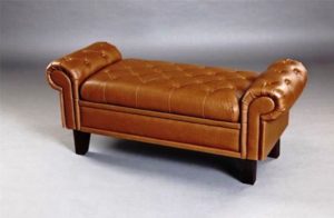 Ottoman in the hallway