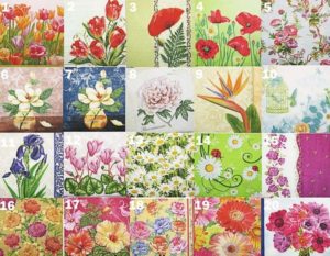 Napkins for decoupage