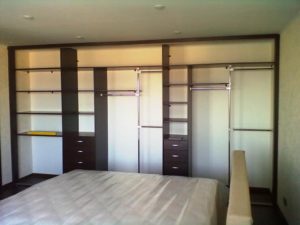 DIY built-in wardrobe