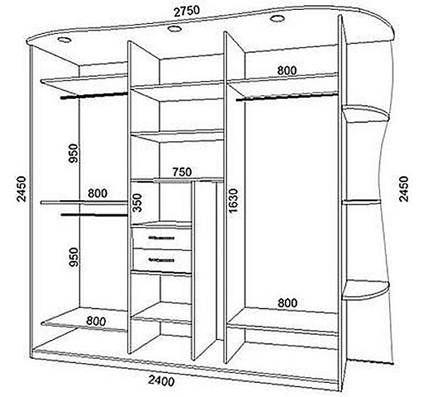 DIY tool cabinet diagram