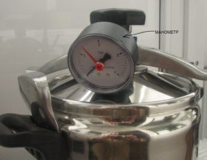 Pressure cooker pressure gauge 